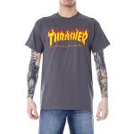 Thrasher Flame T-Shirt Manches Courtes Anthracite S