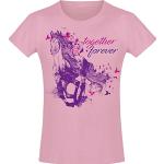 T-shirts rose pastel à franges look fashion pour fille de la boutique en ligne Amazon.fr 