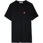 T-shirts Zadig & Voltaire noirs Taille L pour homme 