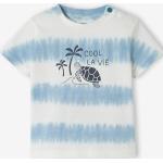 T-shirts Vertbaudet bleu ciel à motif tie-dye en coton à motif tortues Taille 3 mois pour bébé de la boutique en ligne Vertbaudet.fr 