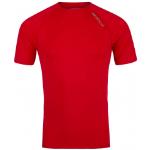 T-shirts de compression rouges Taille L pour femme 