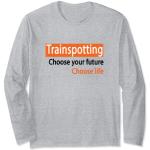 T-shirt Trainspotting Choose Your Future Choose Life Manche Longue