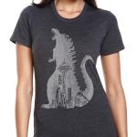 T-Shirt Triblend Godzilla Pour Femmes Seattle