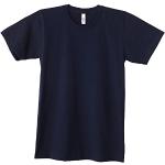 T-shirt unisexe à manches courtes American Apparel en coton - Bleu - Large