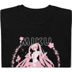 T-shirts en coton Naruto Sakura Haruno à capuche pour femme 