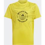 T-shirts adidas Aeroready jaunes enfant 