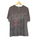 T-Shirt Vintage Groupe De Rock Ac/Dc