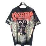 T-shirts Hip-Hop noirs Kreator Taille XL look hippie pour homme 