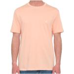 T-shirts Volcom roses en jersey à manches courtes bio à manches courtes à col rond Taille L classiques pour homme 