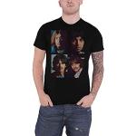 T-shirts à imprimés noirs Beatles Taille XL look fashion pour homme 