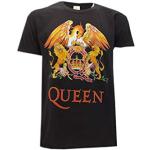 T-Shirteria - T-shirt original Queen - Tailles XS, S, M, L, XL - Noir S Noir