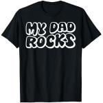 T-shirts humour pour la fête des pères noirs à motif animaux Taille S look fashion pour homme 