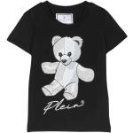 T-shirts à manches courtes Philipp Plein noirs en coton enfant 