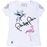 T-shirts à manches courtes Philipp Plein blancs en coton Taille 10 ans pour garçon de la boutique en ligne Miinto.fr avec livraison gratuite 