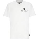 T-shirts à imprimés Philipp Plein blancs à manches courtes Taille XL pour homme 