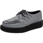 Creepers TUK Viva grises look casual pour homme 