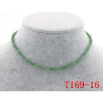 Colliers pierre précieuse vert jade à perles look fashion pour femme 