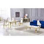 Tables de salle à manger dorées baroques & rococo 