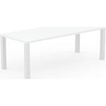 Table à manger - Blanc, design, pour salle à manger ou cuisine plateau de qualité - 220 x 76 x 90 cm, personnalisable