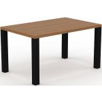 Table à manger - Chêne, design, pour salle à manger ou cuisine plateau de qualité - 140 x 75 x 90 cm, personnalisable