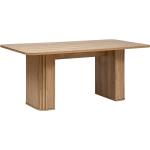 Tables de salle à manger design Atmosphera marron en métal modernes 