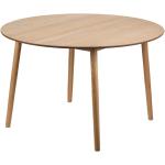 Tables de salle à manger design marron en bois 6 places diamètre 75 cm scandinaves 