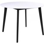 Tables de salle à manger design blanches diamètre 75 cm scandinaves 