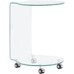 Tables basses en verre en verre minimalistes 