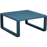 Tables basses de jardin Proloisir bleues en aluminium 