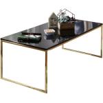 Tables basses design dorées en métal modernes 