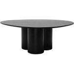 Tables basses design Miliboo noires en bois contemporaines 