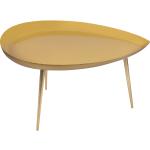Tables basses design Miliboo dorées laquées en acier modernes 