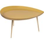 Tables basses design Miliboo dorées laquées en acier 