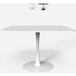 Tables carrées design blanches scandinaves 