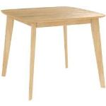 Tables carrées design marron en bois modernes 