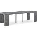 Tables console IntenseDeco grises en aluminium extensibles en promo 