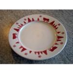 TABLE&COOK Assiette plate 'vache rouge' (lot de 6) - F360800328D0164