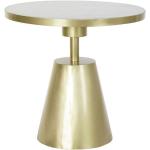 Tables rondes dorées en fer diamètre 60 cm modernes 
