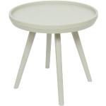 Tables rondes beiges en plastique à motif ville pliables diamètre 50 cm 