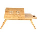 Tables d'appoint prune en bambou pliables 