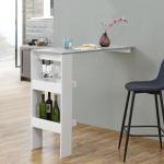 Tables hautes blanches modernes 