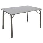 Tables de camping Westfield grises en aluminium 4 places 