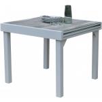 Tables modulables blanches en aluminium contemporaines 