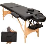 Tables de massage Helloshop26 noires en plastique 