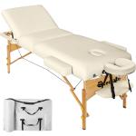 Tables de massage Helloshop26 beiges pliables 