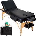 Tables de massage Helloshop26 noires pliables 