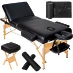 Tables de massage Helloshop26 noires pliables 