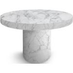 Tables de salle à manger design Paris Prix blanches extensibles diamètre 110 cm en promo 