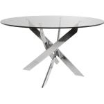 Tables rondes grises en métal diamètre 140 cm modernes 