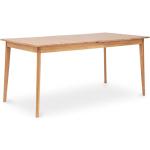 Tables de salle à manger design marron en bois extensibles scandinaves 